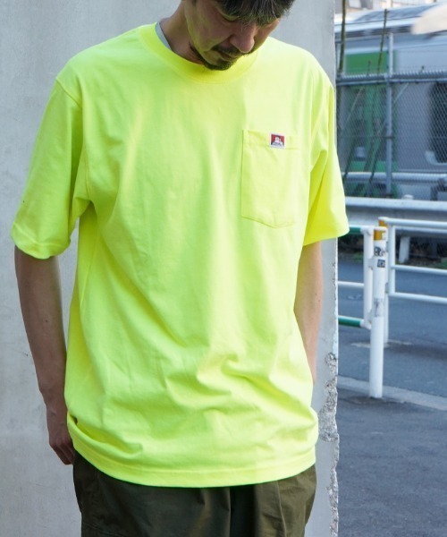 BEN DAVIS(ベンデイビス)の「《BEN DAVIS》HEAVY DUTY PK TEE/USA企画モデル(Tシャツ/カットソー・メンズ・ネイビー/グリーン系その他/ホワイト/オレンジ/ブラック/チャコールグレー/カーキ/ライトブラウン・SMALL/MEDIUM/LARGE)」の11枚目の写真