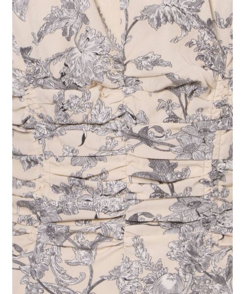 LAGUNAMOON（ラグナムーン）の「ウエストギャザーフラワーワンピース（ワンピース・レディース・ブラック/アイボリー/ブラウン・SMALL/MEDIUM）」の19枚目の写真