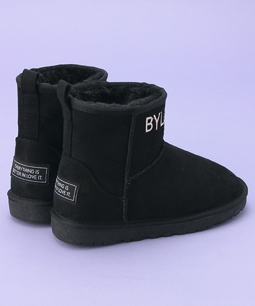 by LOVEiT(バイラビット)の「フェイクムートンブーツ(ブーツ・キッズ・ベージュ/ブラック/グレー・23cm/21cm/22cm/24cm)」の5枚目の写真