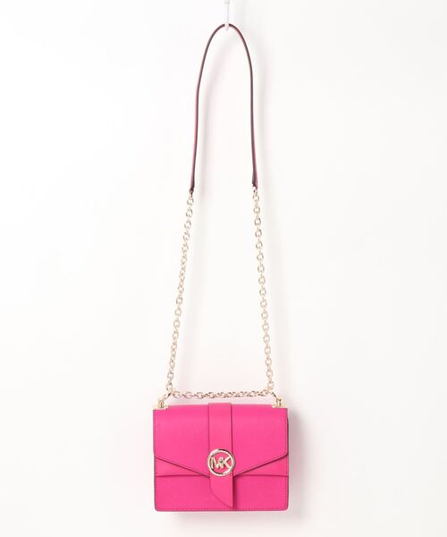MICHAEL KORS(マイケルコース)の「GREENWICH コンバーチブル クロスボディ スモール(ショルダーバッグ・レディース・ピンク・FREE)」の4枚目の写真