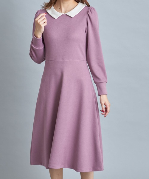 安いアウトレット 店舗 襟付きリブカットワンピース ワンピース Tocco Closet トッコ クローゼット のファッション 通販 取扱 店 Pinkrobinpress Co Uk