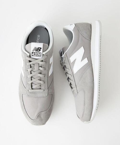 NEW BALANCE（ニューバランス）の「＜ New Balance ＞UL420M スニーカー（スニーカー・レディース・ライトグレー/ブラック/ベージュ・23.5cm/23cm/24cm/25cm/24.5cm/22.5cm）」の6枚目の写真