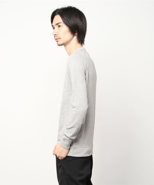 DENHAM（デンハム）の「DENHAM/デンハム/JV RAGLAN CREW CMJ（ニット/セーター・メンズ・ライトグレー・SMALL/LARGE/MEDIUM）」の3枚目の写真