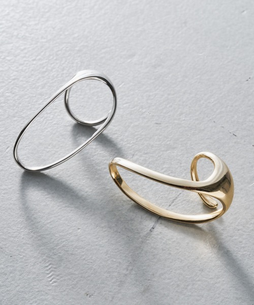Chico(チコ)の「ダブルフィンガーリング(リング・レディース・シルバー/ゴールド・FREE)」の3枚目の写真