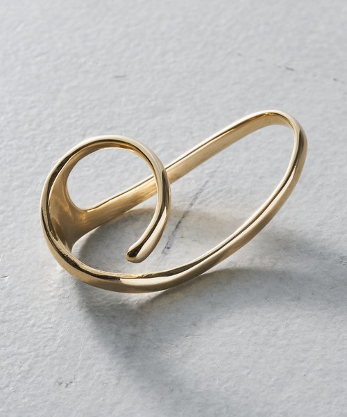 Chico(チコ)の「ダブルフィンガーリング(リング・レディース・シルバー/ゴールド・FREE)」の6枚目の写真