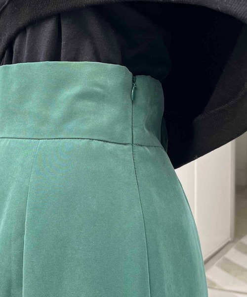 CAPRICIEUX LE'MAGE（カプリシューレマージュ）の「ハイウエストミドルマーメイドスカート（スカート・レディース・ブラック/ブルー/グリーン・FREE）」の15枚目の写真