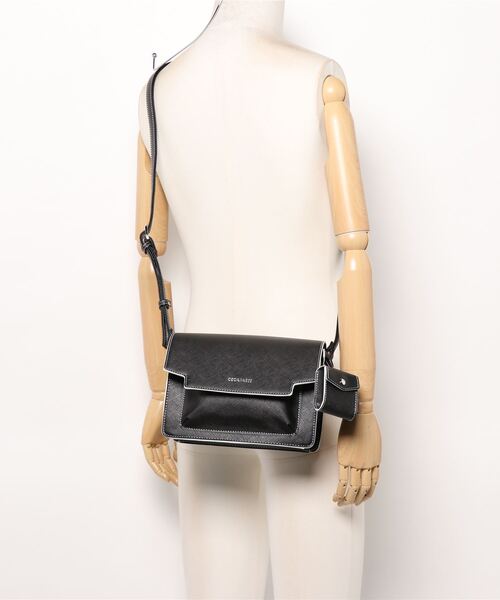 CECIL McBEE(セシルマクビー)の「【CECIL McBEE / セシルマクビー】 ルディ ショルダーバッグ(ショルダーバッグ・レディース・ブラック/グリーン/オフホワイト・FREE)」の8枚目の写真