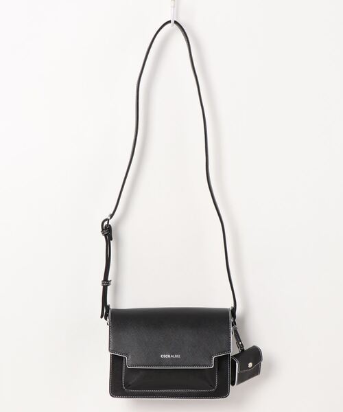 CECIL McBEE(セシルマクビー)の「【CECIL McBEE / セシルマクビー】 ルディ ショルダーバッグ(ショルダーバッグ・レディース・ブラック/グリーン/オフホワイト・FREE)」の11枚目の写真