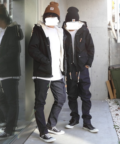 ８(eight)（エイト）の「３WAYマウンテンパーカー（マウンテンパーカー・メンズ・カーキ/ブラック/ベージュ・XX-LARGE/LARGE/MEDIUM/XXXX-LARGE/XXX-LARGE/X-LARGE）」の6枚目の写真