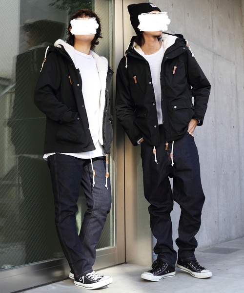 ８(eight)（エイト）の「３WAYマウンテンパーカー（マウンテンパーカー・メンズ・カーキ/ブラック/ベージュ・XX-LARGE/LARGE/MEDIUM/XXXX-LARGE/XXX-LARGE/X-LARGE）」の12枚目の写真