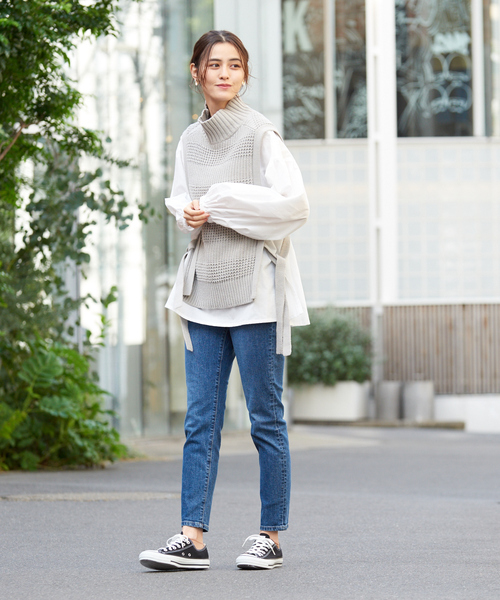 abahouse mavie（アバハウスマヴィ）の「【感嘆】スリムテーパードデニム（デニムパンツ・レディース・ブルー/ネイビー/ブラック・32/34/36/38/40）」の13枚目の写真