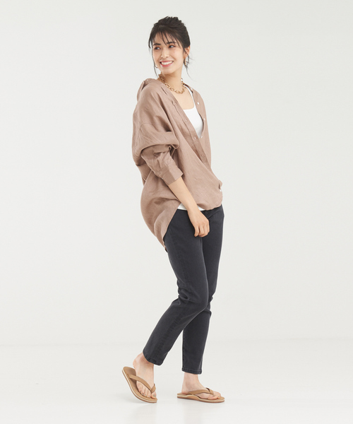 abahouse mavie（アバハウスマヴィ）の「【感嘆】スリムテーパードデニム（デニムパンツ・レディース・ブルー/ネイビー/ブラック・32/34/36/38/40）」の14枚目の写真