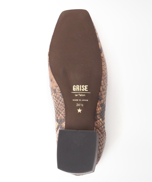 LE TALON(ルタロン)の「GRISE レザースクエアソフトローファー(その他シューズ・レディース・タン・23.5cm/23cm/22.5cm/24.5cm/22cm/25cm)」の7枚目の写真