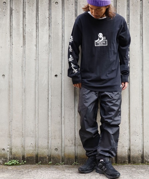 JUNGLES（ジャングルス）の「FR2/エフアールツー×JUNGLES/ジャングルス コラボ Smoking Kills Long Sleeve Tee ロンＴ（Tシャツ/カットソー・メンズ・ホワイト/ブラック・M/L/XL/S）」の10枚目の写真
