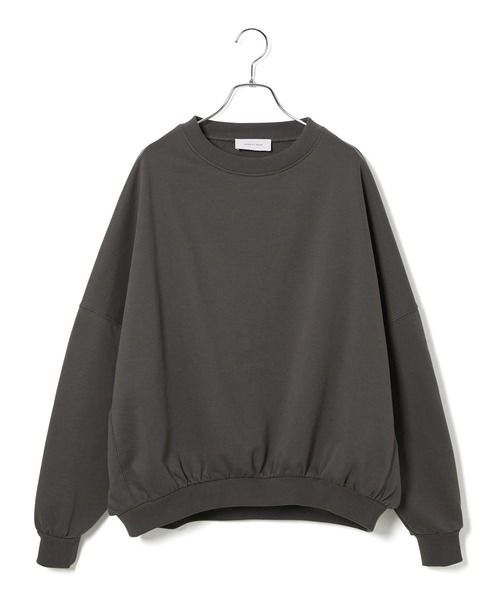 ADAM ET ROPE'（アダムエロペ）の「コクーンスウェット（スウェット・レディース・サックスブルー/ホワイト/チャコールグレー・FREE）」の12枚目の写真