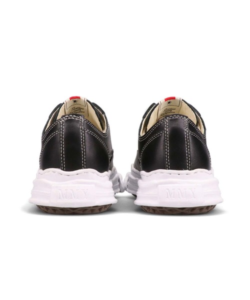 Maison MIHARA YASUHIRO（メゾンミハラヤスヒロ）の「Maison MIHARA YASUHIRO OG LEATHER LOWTOP (BLACK)（スニーカー・メンズ・ブラック・23.0cm）」の8枚目の写真