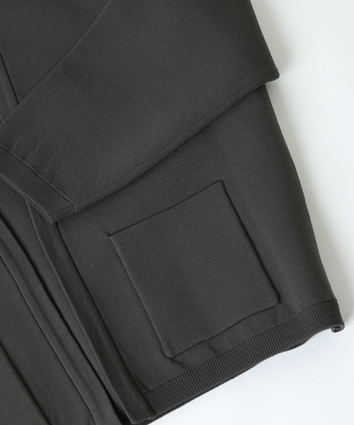 JOURNAL STANDARD(ジャーナルスタンダード)の「ダブルフェイス ボタンレス ニット カーディガン(カーディガン/ボレロ・メンズ・ブラック/ベージュ/イエロー/グリーン/シャーベット・MEDIUM/LARGE)」の8枚目の写真