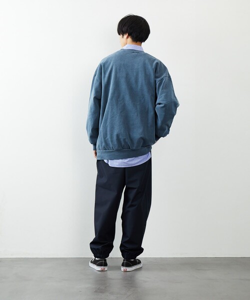 FREAK'S STORE(フリークスストア)の「FREAK'S STORE/フリークスストア ヘビーウェィト ピグメント CREW SWT/クルーネック/スウェット/ピグメント(パーカー・メンズ・チャコールグレー/ブルー/グリーン/アイボリー・SMALL/MEDIUM/LARGE)」の14枚目の写真