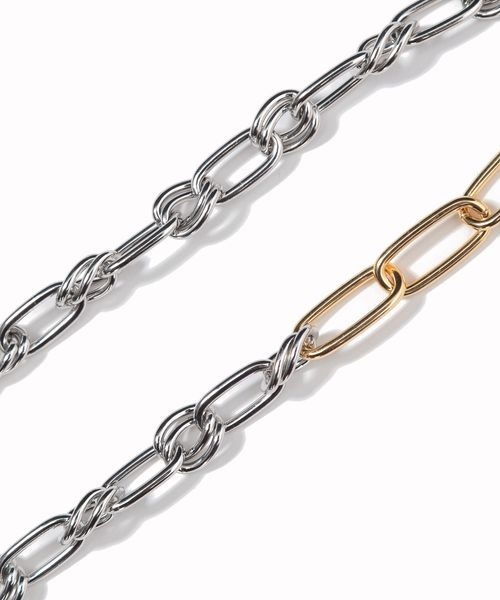 JEANASIS（ジーナシス）の「アソートチェーンネックレス/262960（ネックレス・レディース・シルバー/シルバー系その他/シルバー系その他2・FREE）」の4枚目の写真