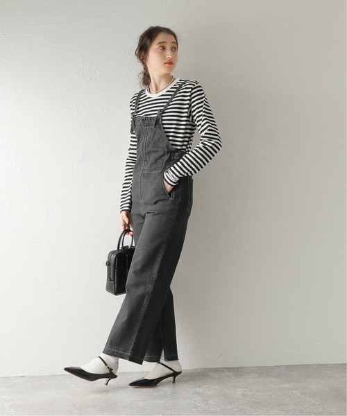 JOURNAL STANDARD サロペット オーバーオール JOURNAL STANDARD（ジャーナルスタンダード）の「リラックスデニム ZIP