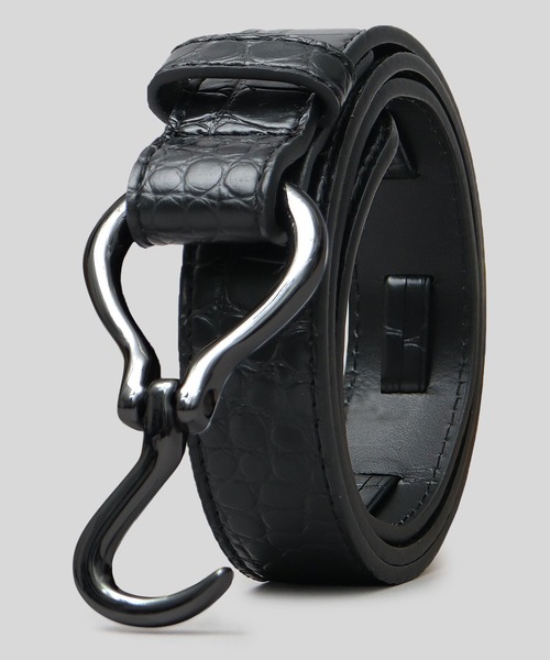 ムンス　フックバックルベルト SBG by 7JEWELRY ベルト フックバックルベルト メンズ