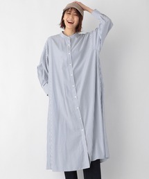 GLOBAL WORK | イージーケア羽織りシャツワンピース/260765(ワンピース)