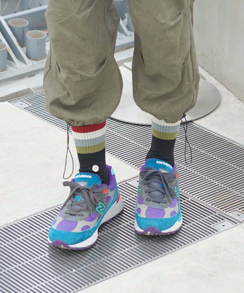 STANCE(スタンス)の「【STANCE/スタンス】MALIBOO メンズラインソックス(ソックス/靴下・メンズ・ブラック・LARGE)」の6枚目の写真