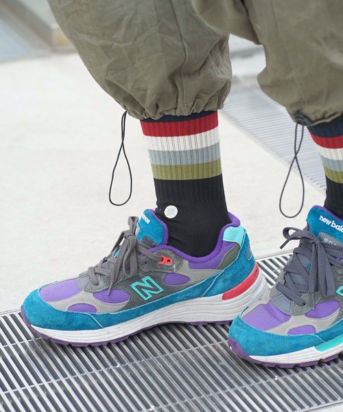 STANCE(スタンス)の「【STANCE/スタンス】MALIBOO メンズラインソックス(ソックス/靴下・メンズ・ブラック・LARGE)」の9枚目の写真