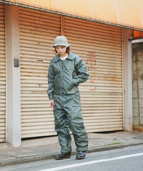 MILITARY(ミリタリー)の「実物 新品 米軍 CWU-64/P NOMEX フライトスーツ(つなぎ/オールインワン・メンズ・セージグリーン・40L)」の12枚目の写真