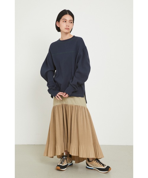 HeRIN.CYE バナナスリーブサーマルトップス HeRIN.CYE（ヘリンドットサイ）の「Banana sv thermal tee（Tシャツ
