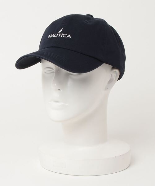 NAUTICA（ノーティカ）の「NAUTICA/ノーティカ キャップ 6パネルロゴ NT040（キャップ・メンズ・ホワイト/ブラック/ベージュ/ネイビー・FREE）」の9枚目の写真