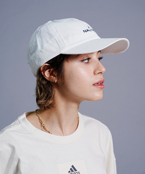 NAUTICA（ノーティカ）の「NAUTICA/ノーティカ キャップ 6パネルロゴ NT040（キャップ・メンズ・ホワイト/ブラック/ベージュ/ネイビー・FREE）」の12枚目の写真