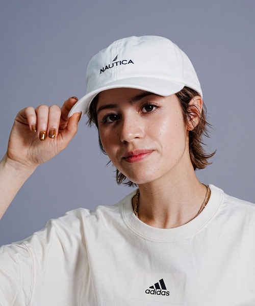 NAUTICA（ノーティカ）の「NAUTICA/ノーティカ キャップ 6パネルロゴ NT040（キャップ・メンズ・ホワイト/ブラック/ベージュ/ネイビー・FREE）」の10枚目の写真