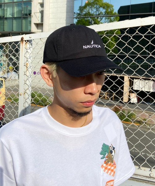 NAUTICA（ノーティカ）の「NAUTICA/ノーティカ キャップ 6パネルロゴ NT040（キャップ・メンズ・ホワイト/ブラック/ベージュ/ネイビー・FREE）」の21枚目の写真