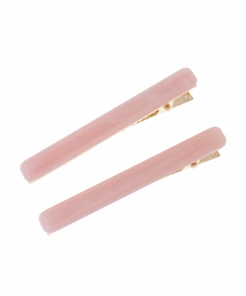 a.v.v（アーヴェヴェ）の「【2ピースSET】淡色マーブルバレッタ（バレッタ/ヘアクリップ・レディース・ミント/クリーム/ライトピンク・38）」の5枚目の写真
