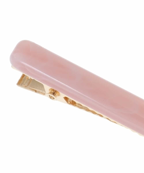 a.v.v（アーヴェヴェ）の「【2ピースSET】淡色マーブルバレッタ（バレッタ/ヘアクリップ・レディース・ミント/クリーム/ライトピンク・38）」の8枚目の写真