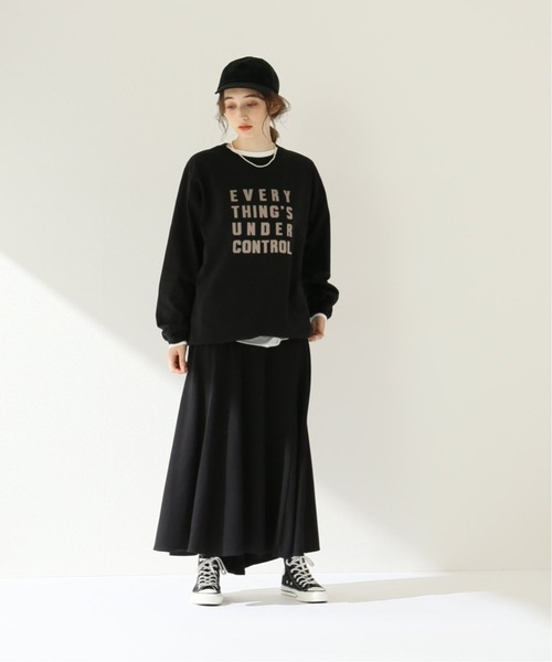 JOURNAL STANDARD relume（ジャーナルスタンダード　レリューム）の「《WEB限定追加2》コットンマーメイドイージースカート（スカート・レディース・ブラック・FREE）」の12枚目の写真