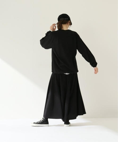 JOURNAL STANDARD relume（ジャーナルスタンダード　レリューム）の「《WEB限定追加2》コットンマーメイドイージースカート（スカート・レディース・ブラック・FREE）」の8枚目の写真