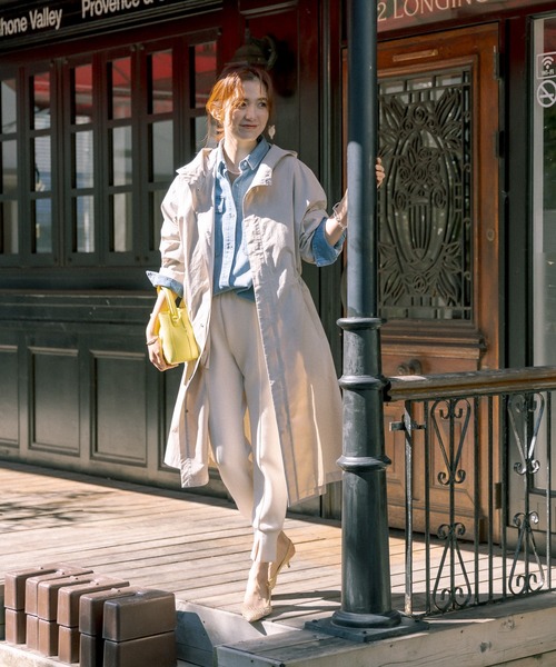 maison-vincent（メゾンヴァンサン）の「Maison Vincent /メゾンヴァンサン/カラートート（ハンドバッグ・レディース・イエロー/グリーン・FREE）」の6枚目の写真