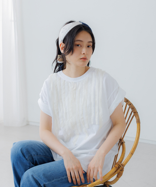 collex（コレックス）の「ボタニカルシルクプリントスカーフ（バンダナ/スカーフ・レディース・ブラウン系その他/グリーン系その他・フリー）」の7枚目の写真