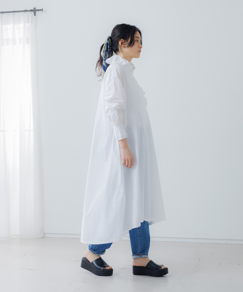 collex（コレックス）の「ボタニカルシルクプリントスカーフ（バンダナ/スカーフ・レディース・ブラウン系その他/グリーン系その他・フリー）」の15枚目の写真