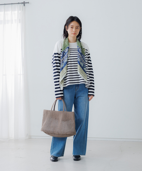 collex（コレックス）の「ボタニカルシルクプリントスカーフ（バンダナ/スカーフ・レディース・ブラウン系その他/グリーン系その他・フリー）」の16枚目の写真