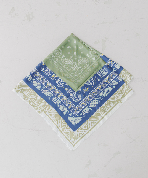 collex（コレックス）の「ボタニカルシルクプリントスカーフ（バンダナ/スカーフ・レディース・ブラウン系その他/グリーン系その他・フリー）」の19枚目の写真