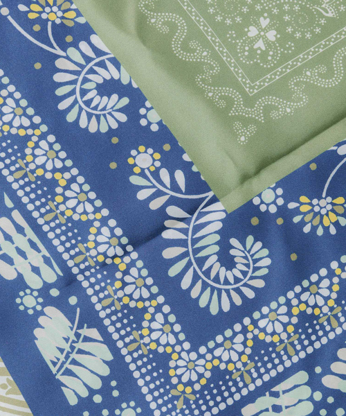 collex（コレックス）の「ボタニカルシルクプリントスカーフ（バンダナ/スカーフ・レディース・ブラウン系その他/グリーン系その他・フリー）」の22枚目の写真