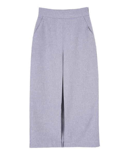 titivate(ティティベイト)の「リネンライクフロントタックロングタイトスカート(スカート・レディース・ブラック/ライトブラウン/ブルー系その他/ライトカーキ・S/M/L)」の8枚目の写真