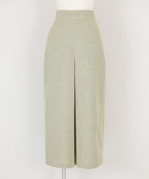 titivate(ティティベイト)の「リネンライクフロントタックロングタイトスカート(スカート・レディース・ブラック/ライトブラウン/ブルー系その他/ライトカーキ・S/M/L)」の18枚目の写真