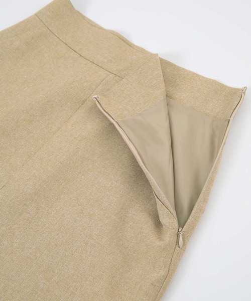 titivate(ティティベイト)の「リネンライクフロントタックロングタイトスカート(スカート・レディース・ブラック/ライトブラウン/ブルー系その他/ライトカーキ・S/M/L)」の22枚目の写真