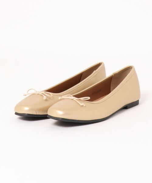 AMERICAN HOLIC（アメリカンホリック）の「メタリックバレエシューズ（パンプス・レディース・シルバー/ゴールド・S/M/L）」の5枚目の写真