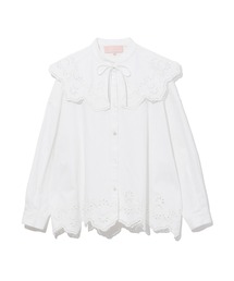 BPY EMBROIDERED TRIM SHIRT