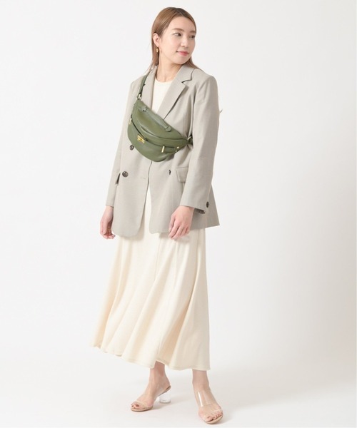 U by SPICK&SPAN(ユーバイスピックアンドスパン)の「≪追加≫サーマルドレス2◆(ワンピース・レディース・グレー/アイボリー・FREE)」の20枚目の写真